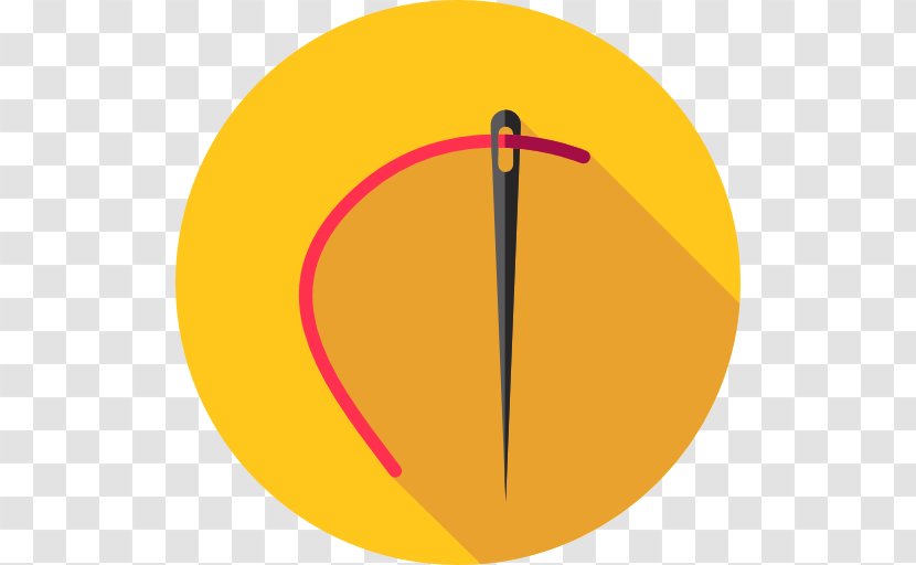 Circle Angle - Orange - Needle Transparent PNG