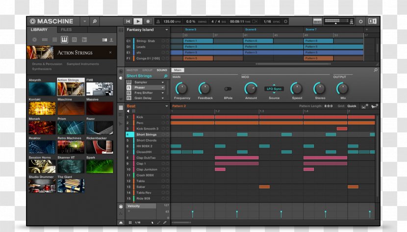 Sound Synthesizers Maschine Musical Instruments - Heart Transparent PNG