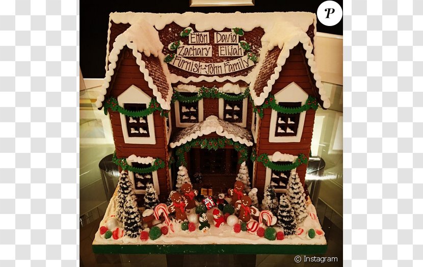 Gingerbread House Celebrity Christmas Gift - Tree Transparent PNG