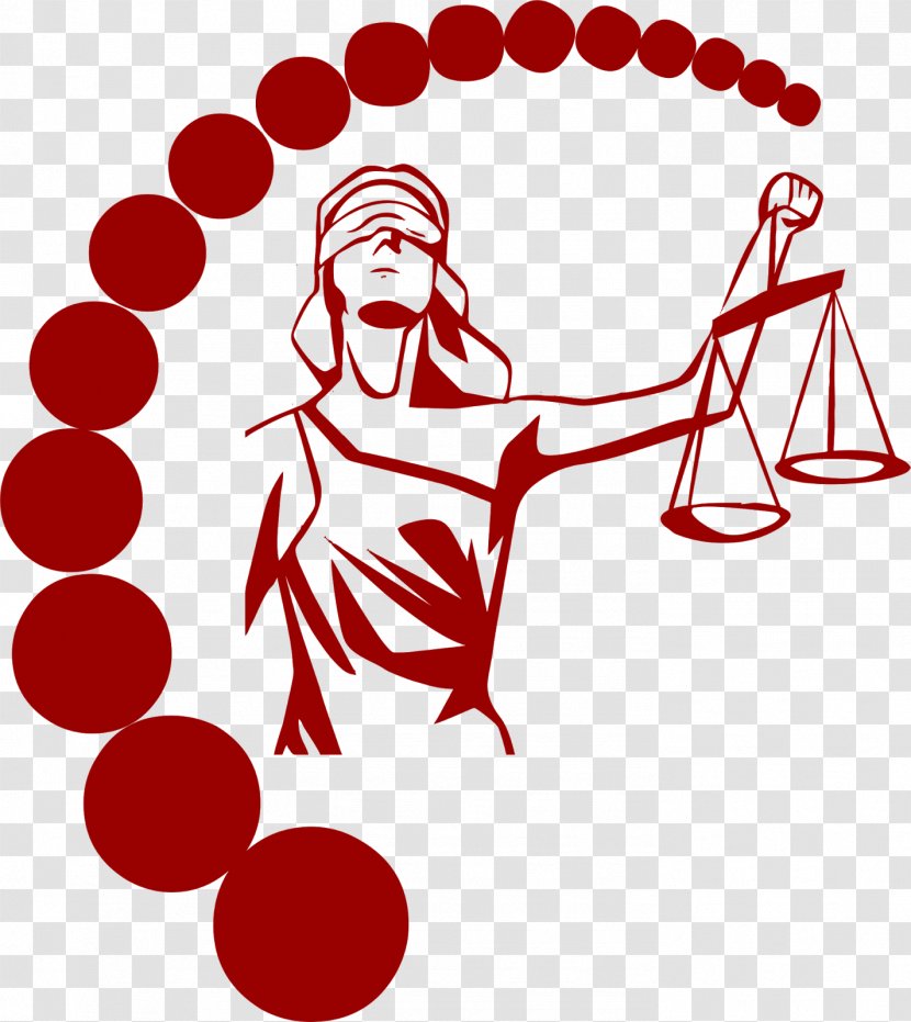 Lady Justice Law Drawing - Heart - Direito Transparent PNG