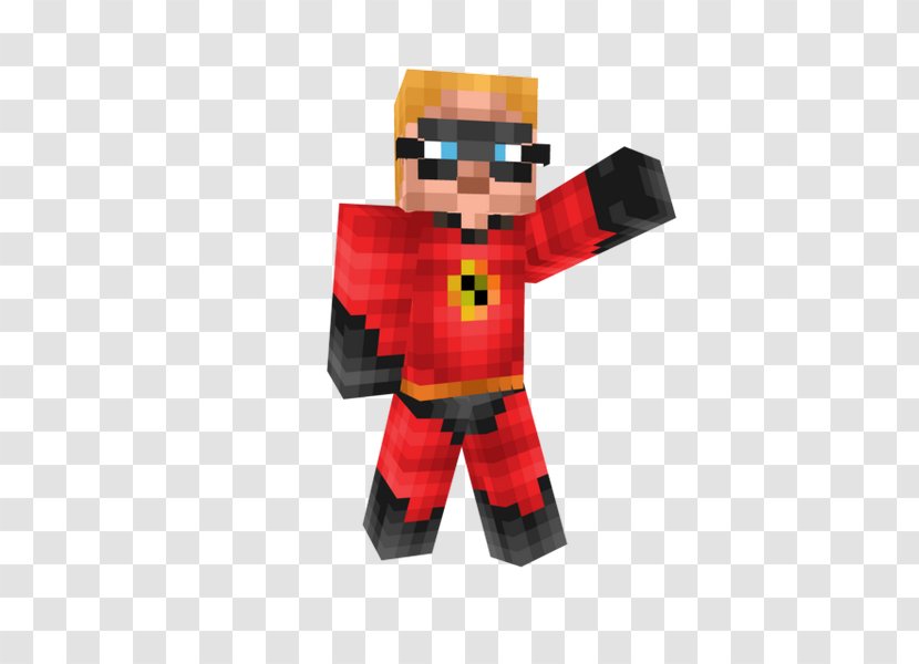Minecraft Mr. Incredible The Incredibles Film Character - Mr.Incredible Transparent PNG