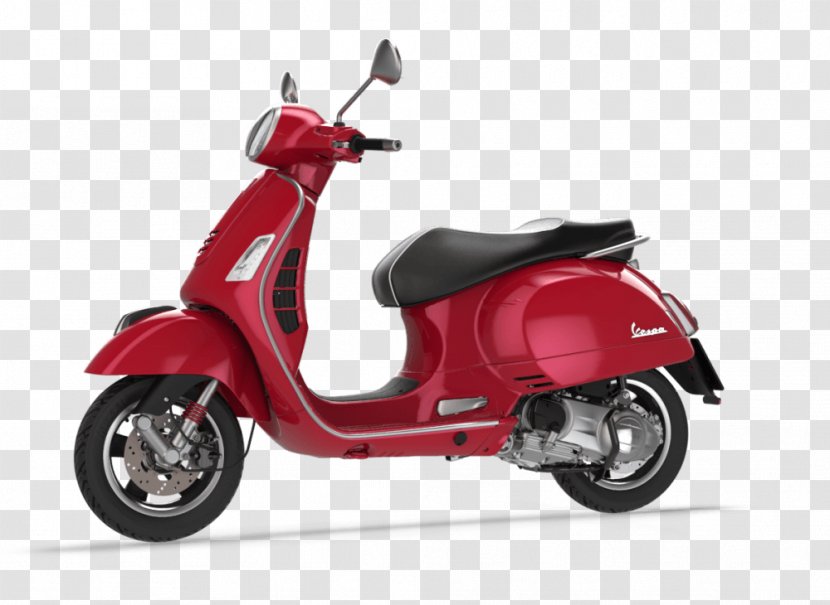 Vespa GTS Scooter Car Piaggio - Motorcycle Transparent PNG