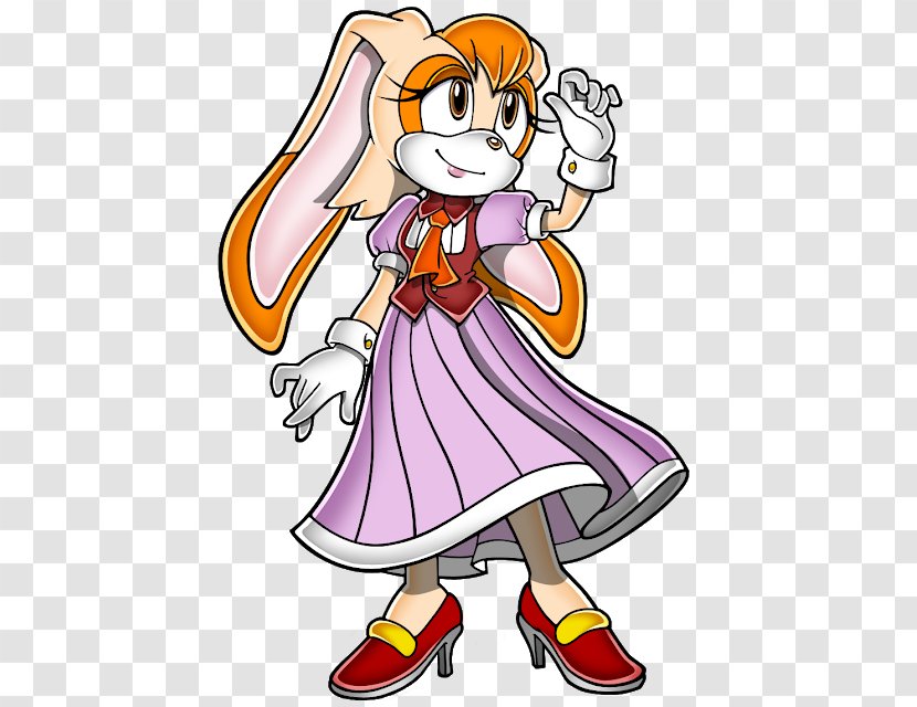 Cream The Rabbit Sonic Hedgehog Vanilla Amy Rose Shadow - Boom Transparent PNG