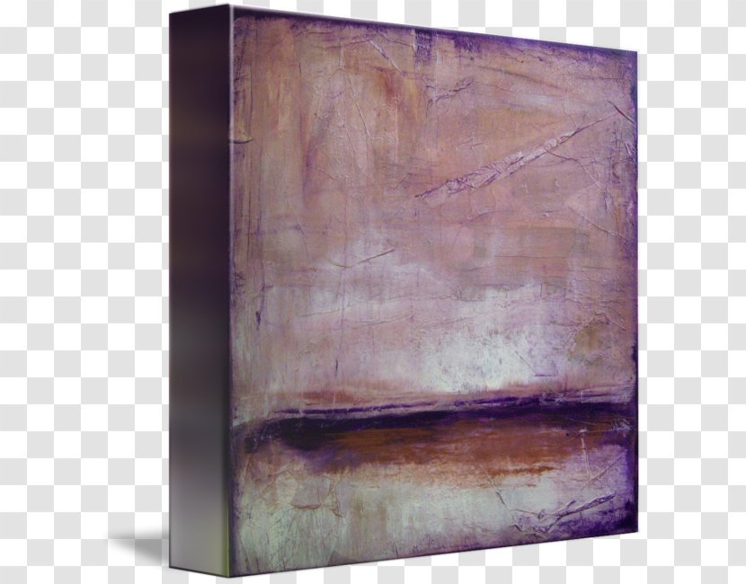 Gallery Wrap Plywood Canvas Angle Wood Stain - Art - Snow Ground Transparent PNG
