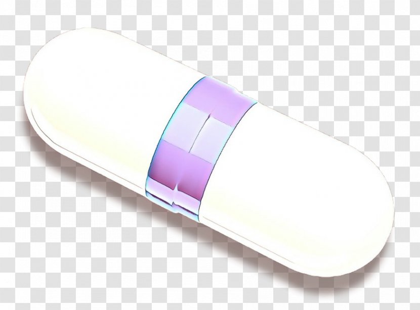Violet Capsule Pill Magenta Pharmaceutical Drug - Cartoon Transparent PNG
