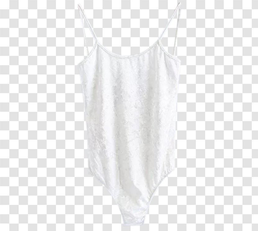 Top Neck Sleeve Silk Swimsuit - Flower - Frame Transparent PNG