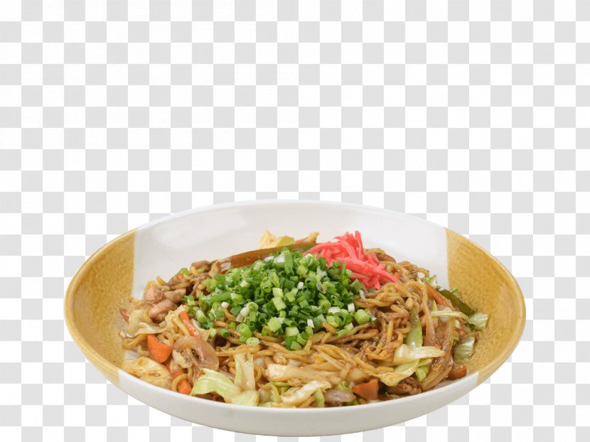 Yakisoba Chow Mein Yaki Udon Ramen Lo - Spaghetti - Side Dish Transparent PNG