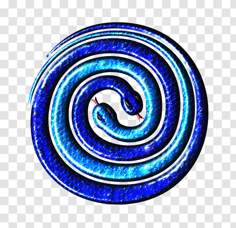 Circle Logo Shape Cobalt Blue Font Transparent PNG