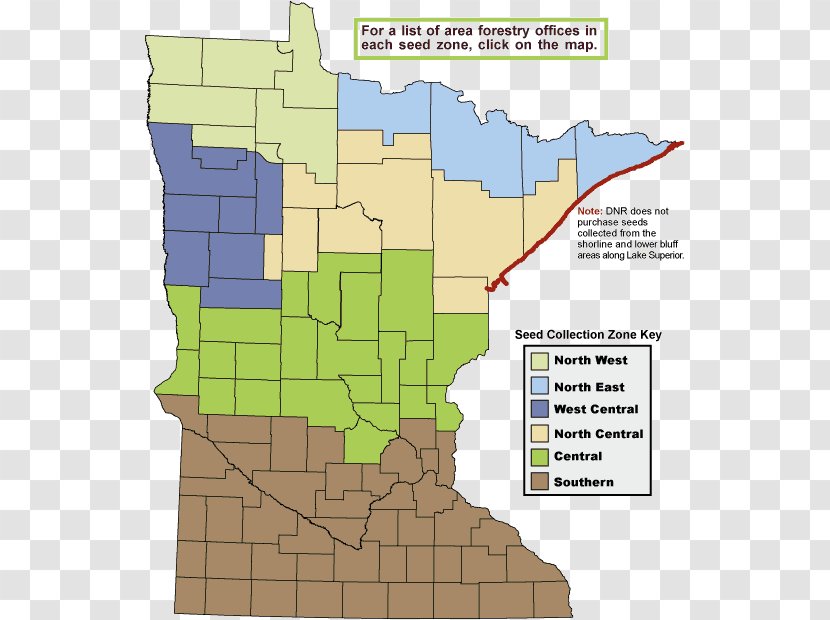 Minnesota Department Of Natural Resources Climate Climat Du Geographical Zone - Map - Emerald Leaves Transparent PNG