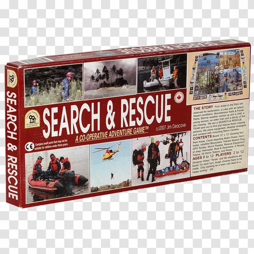 Search And Rescue Advertising Adventure Game - Film Transparent PNG