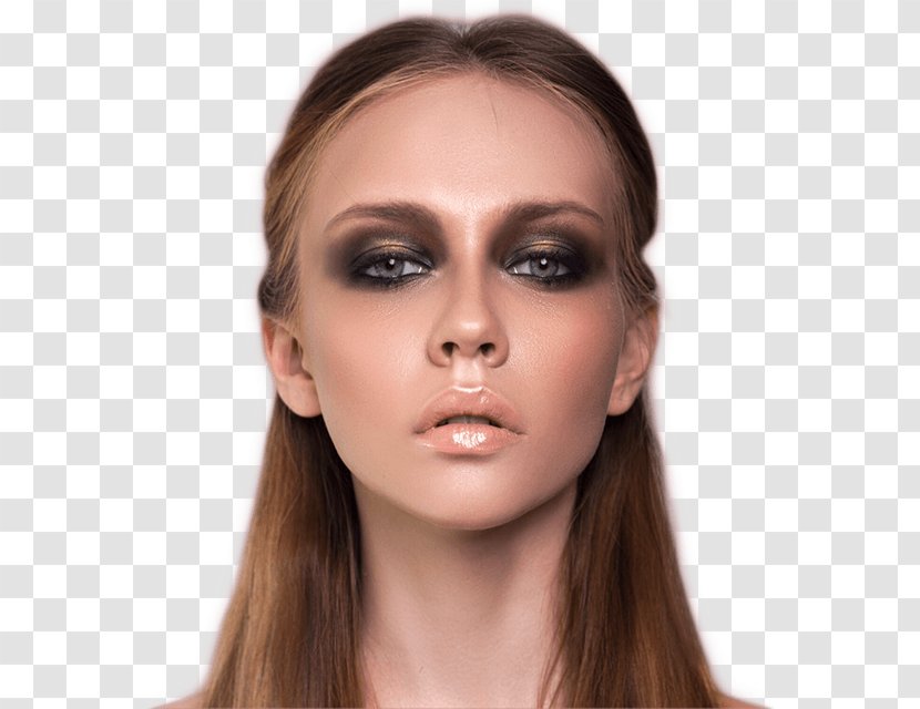 Eyelash Extensions Eye Shadow Cosmetics Lip Liner - Neck - Lipstick Transparent PNG