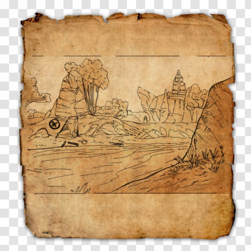 Treasure Map The Elder Scrolls Online Location - South Transparent PNG