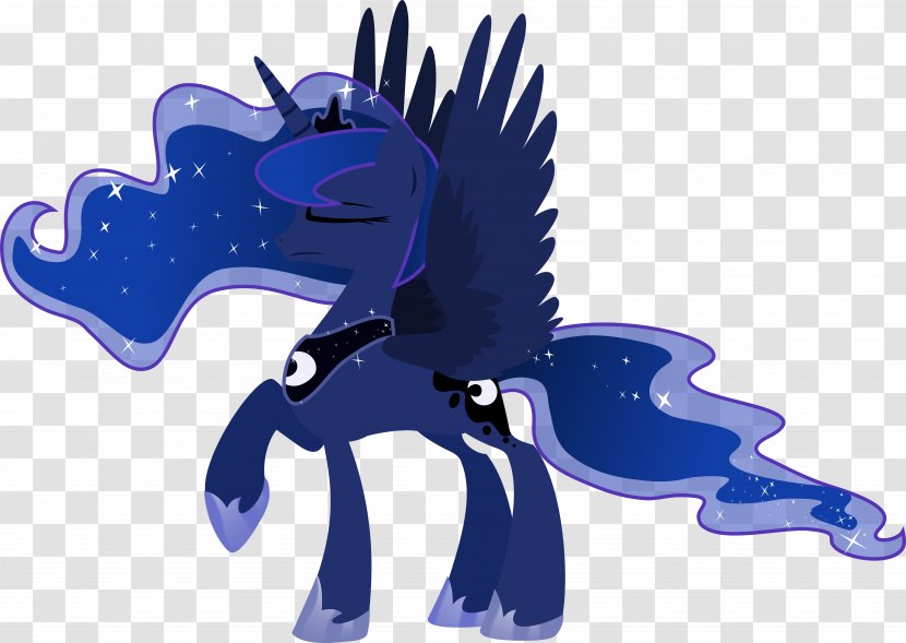 Princess Luna My Little Pony Celestia Rarity - Horse Transparent PNG