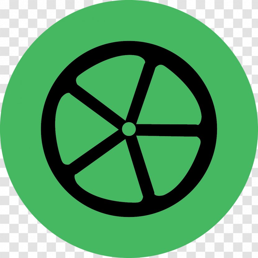 Fixed-gear Bicycle Spoke Wheels Wire Wheel - Green - Graphic Combination Transparent PNG