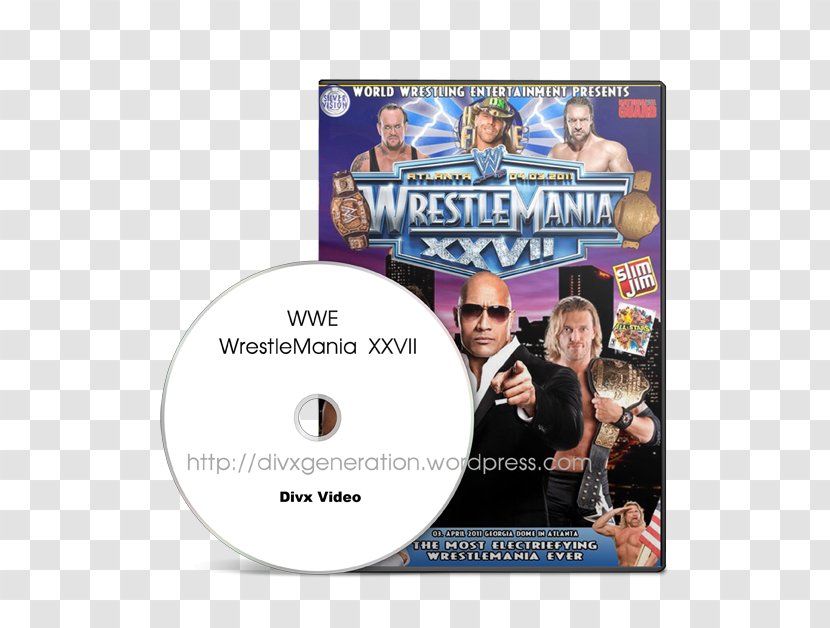 WrestleMania XXVII 2 DVD Elimination Chamber Blu-ray Disc - Cartoon - Dvd Transparent PNG