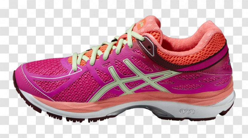 Asics Gel Cumulus 17 Women's Pink Running Shoes Sports - Orange - Wide Tennis For Women Red Transparent PNG