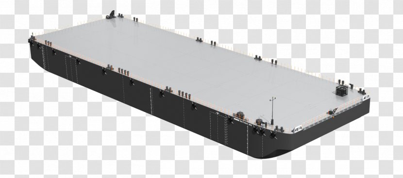 Pontoon Ship Roll-on/roll-off Deck Cargo - Rollonrolloff Transparent PNG