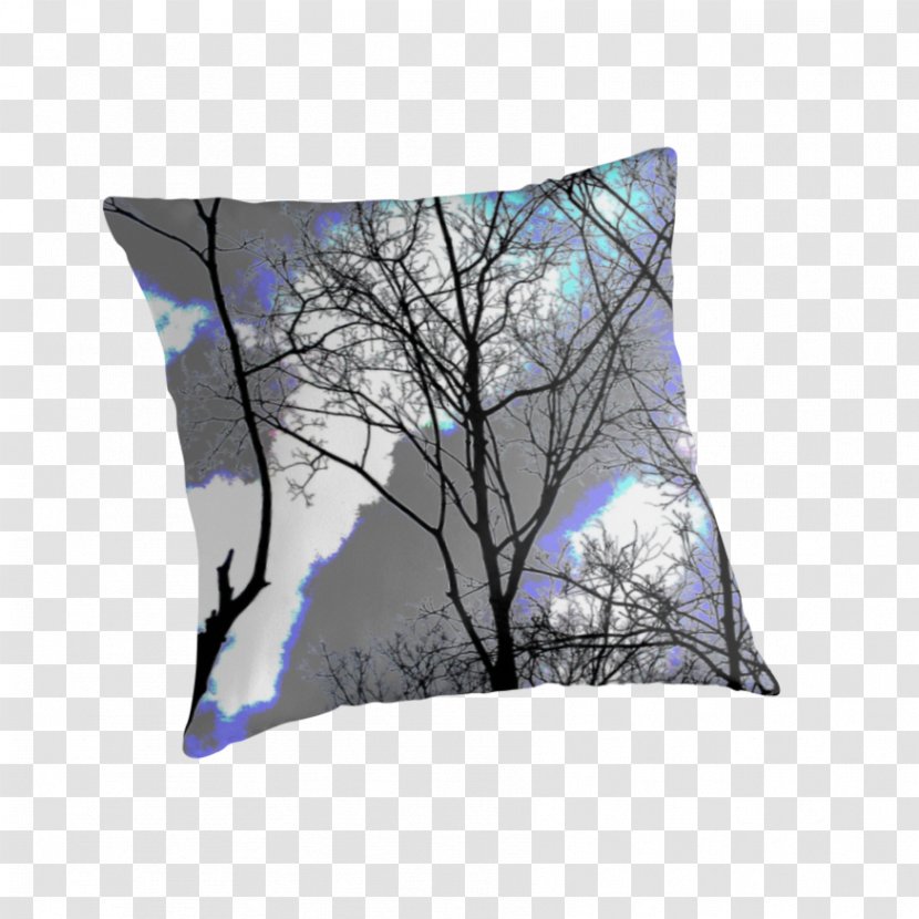 Throw Pillows Cushion - Pillow - Tree Sillhouette Transparent PNG
