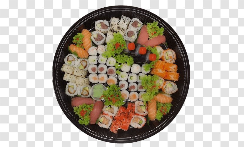 California Roll Sashimi Sushi Hors D'oeuvre Side Dish - Sakana Transparent PNG