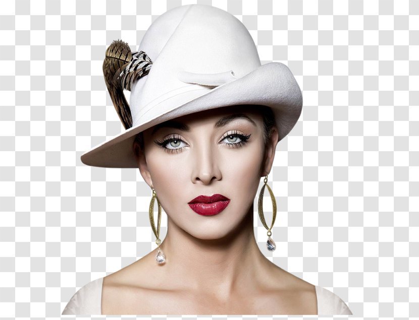 Woman With A Hat Painting Portrait - Hatter - Mulher Transparent PNG