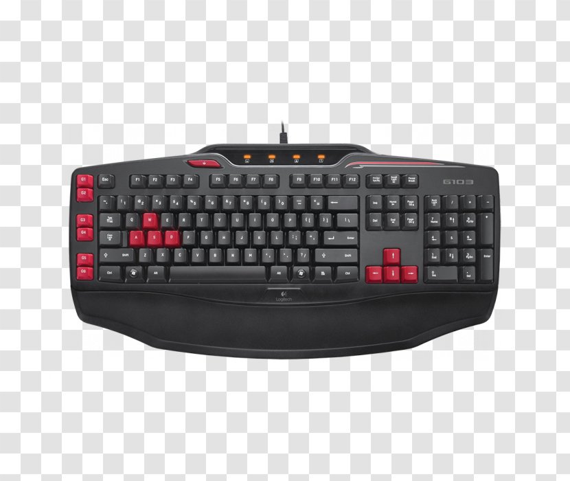Computer Keyboard Mouse Logitech Gaming G103 Turkey - Usb Transparent PNG