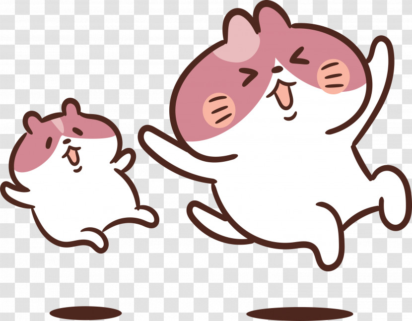 Cat Human Body Head Human Cartoon Transparent PNG