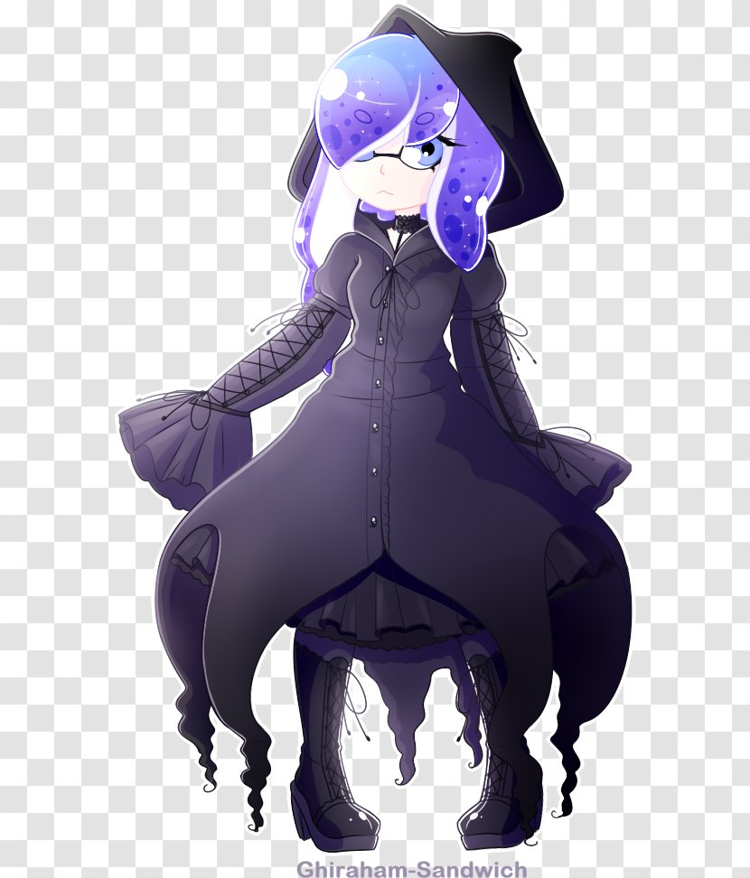 Costume Design Character - Violet - Splash Splatoon Transparent PNG