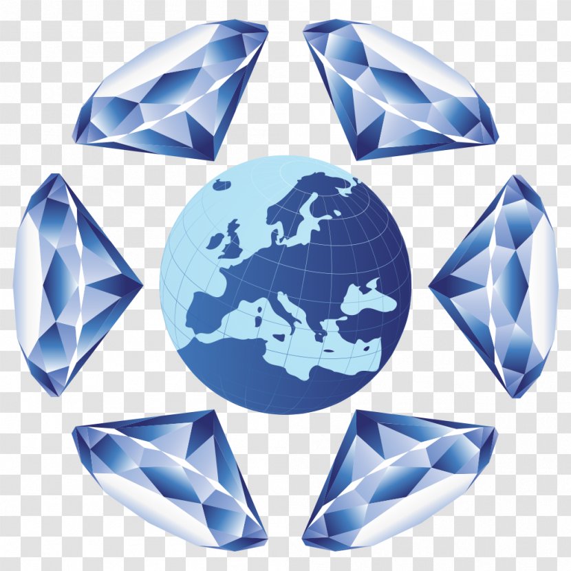 Cobalt Blue Paris Electric - Online And Offline - Diamonds Transparent PNG
