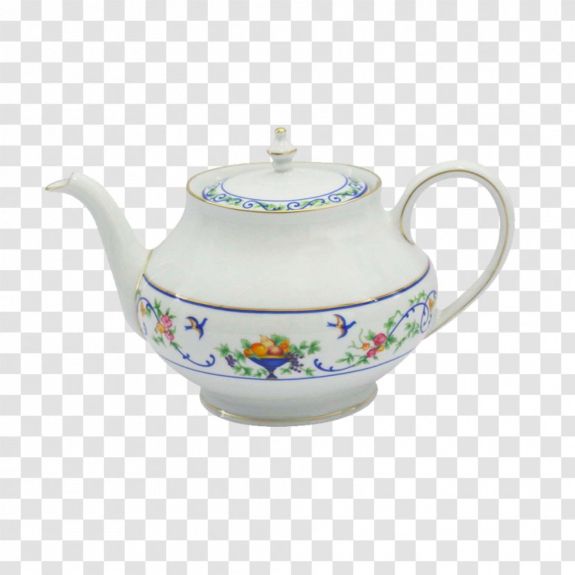 Porcelain Coffee Teapot Haviland & Co. Saucer - Cabaret Table Transparent PNG