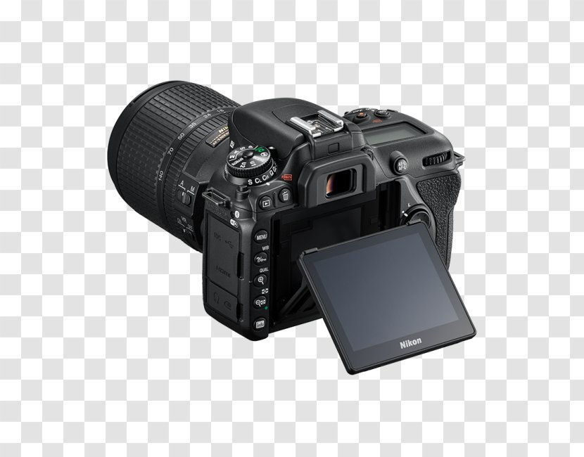 AF-S DX Nikkor 18-140mm F/3.5-5.6G ED VR Nikon D500 Digital SLR Camera Lens - Cameras Transparent PNG