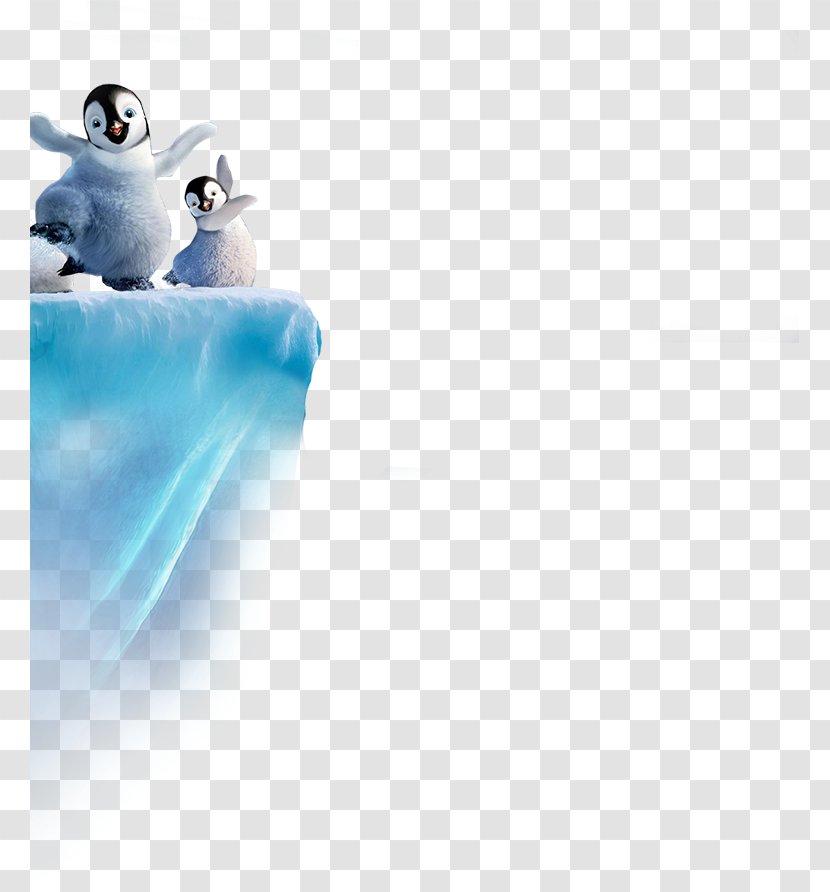 Penguin Iceberg Download - Blue - Snow Transparent PNG