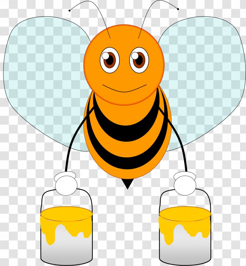 Bee Animation Cartoon Clip Art - Membrane Winged Insect - Pictures Of Bees Transparent PNG