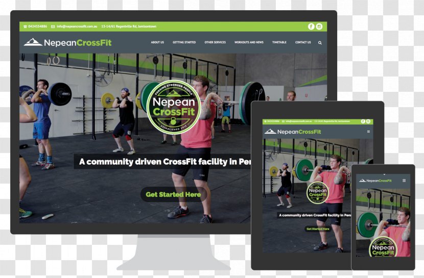 Physical Fitness Display Advertising Brand Strength Training - Multimedia - Cross Fit Transparent PNG