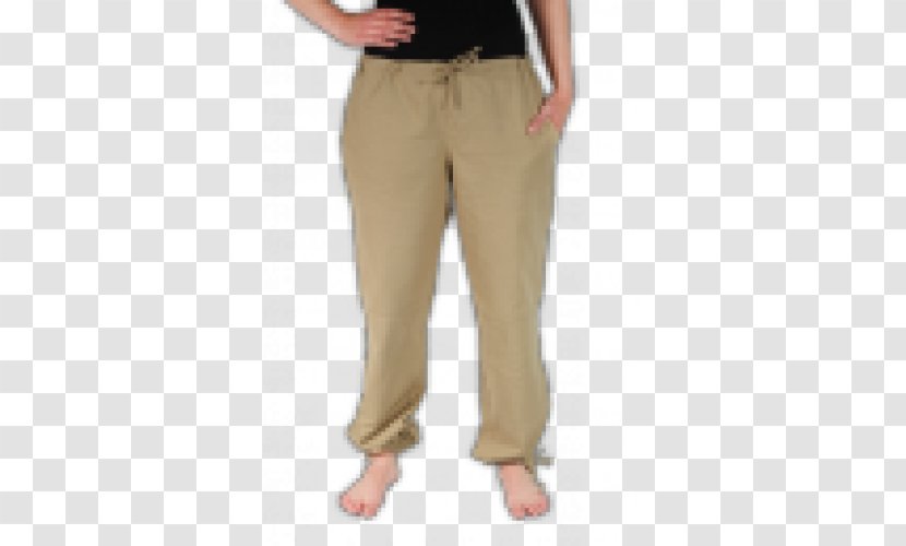 Slim-fit Pants Clothing Sizes Plus-size Beige - Trousers Transparent PNG