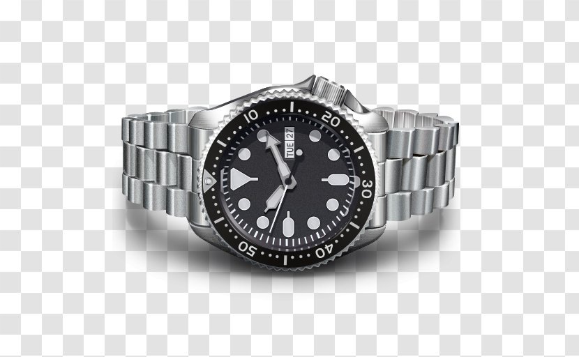 Seiko Automatic Watch Diving Jewellery - Product Design - Picture Transparent PNG