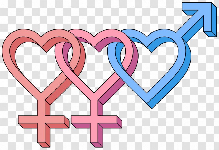 Gender Symbol Heart Heterosexuality - Anarchy Transparent PNG