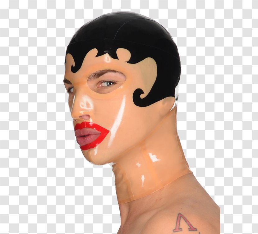 Chin Lip Kiss Curl Mask Mouth - Head Transparent PNG