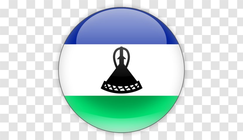 Flag Of Lesotho Sudan - Africa - Round Transparent PNG