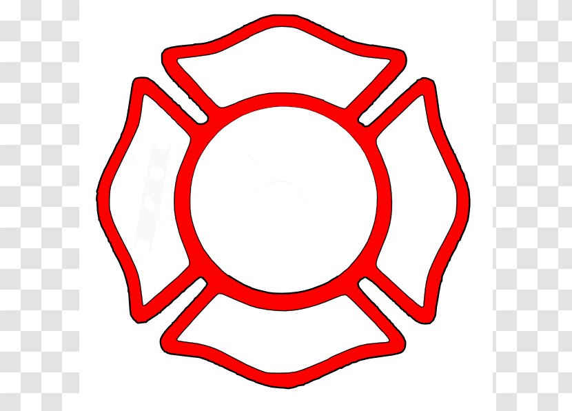 Firefighter Fire Department Maltese Cross Clip Art - Area - Device Cliparts Transparent PNG