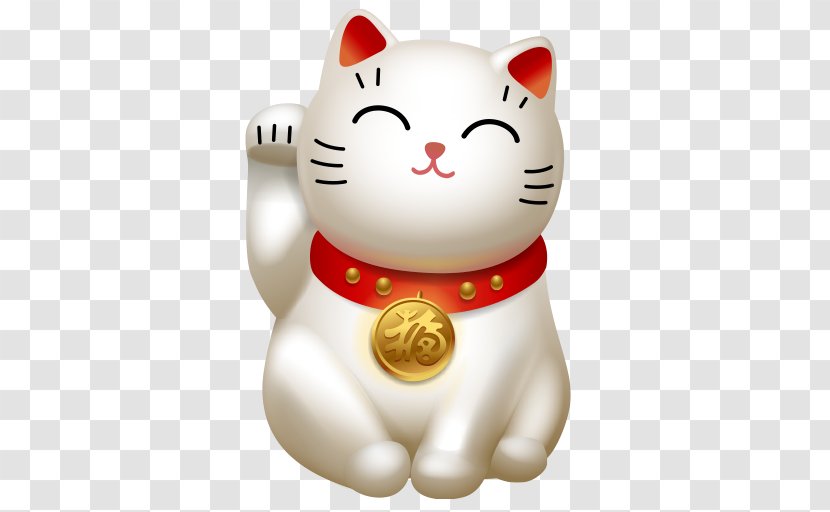 Cat Maneki-neko Luck Clip Art - Lucky Money Transparent PNG