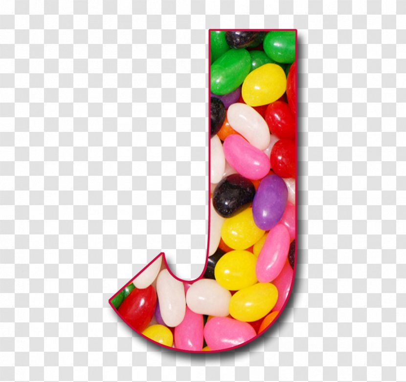 Letter Alphabet Jelly Bean K - Gummy Bear Transparent PNG