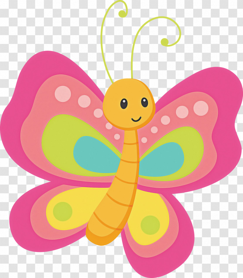 Butterfly Cartoon Insect Moths And Butterflies Pollinator Transparent PNG