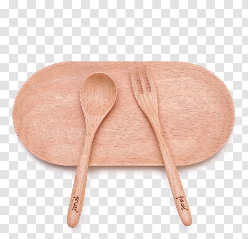 Wooden Spoon Fork Tableware - Kitchen Utensil - Dish Transparent PNG