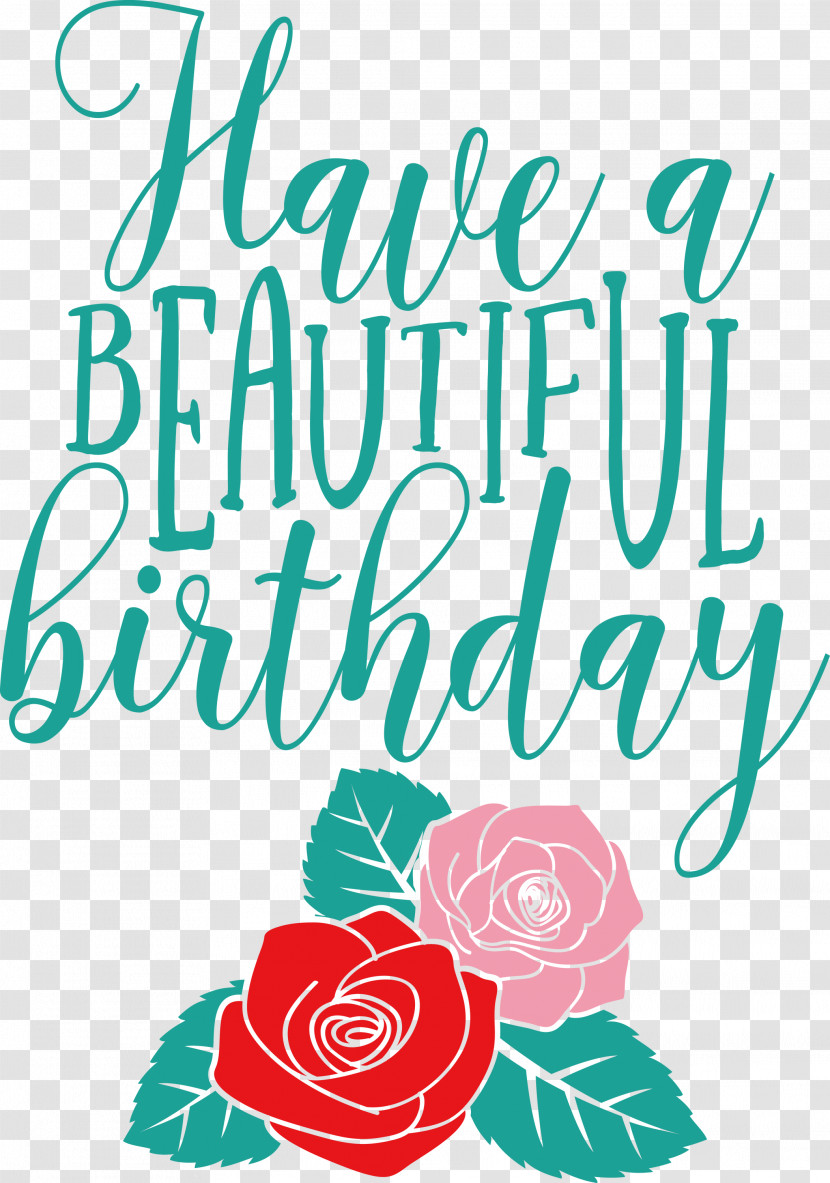 Beautiful Birthday Transparent PNG