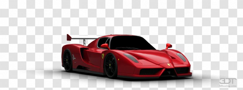 Model Car Automotive Design Ferrari Sports Prototype - Enzo Transparent PNG