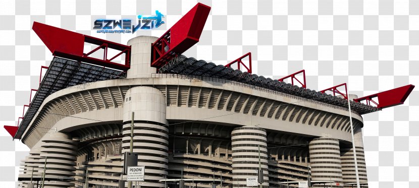 Facade Building San Siro Stadium Landmark Worldwide Transparent PNG