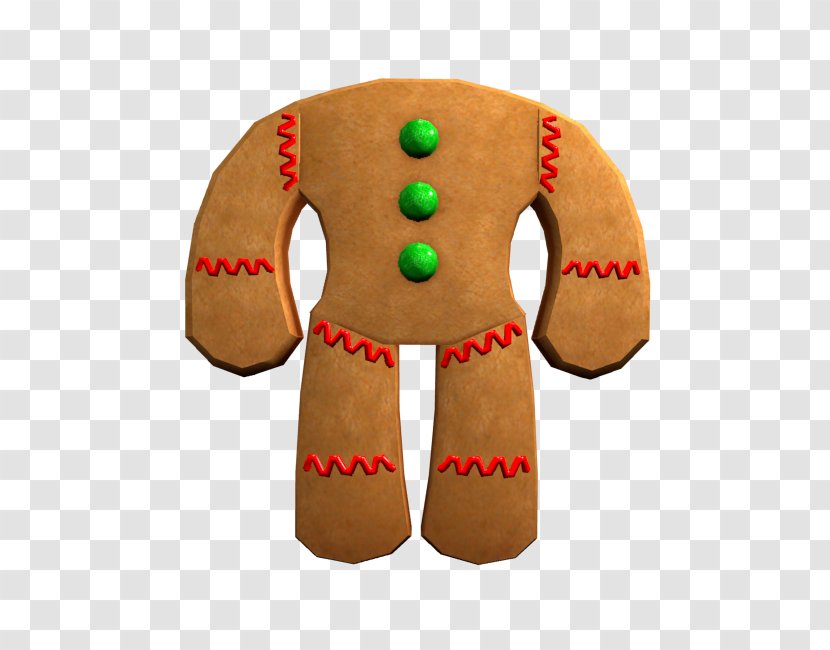 Gingerbread Man Roblox Food Christmas - Ornament Transparent PNG