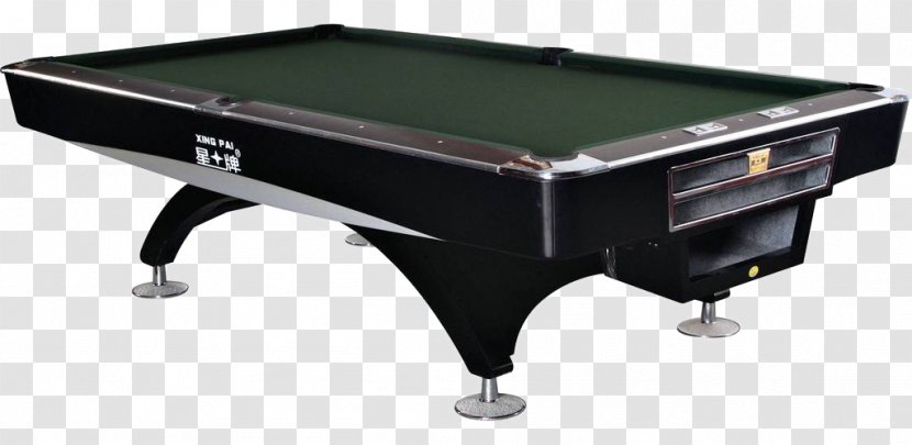 Pool Billiard Table Billiards - Sport - Black High-end Material Transparent PNG