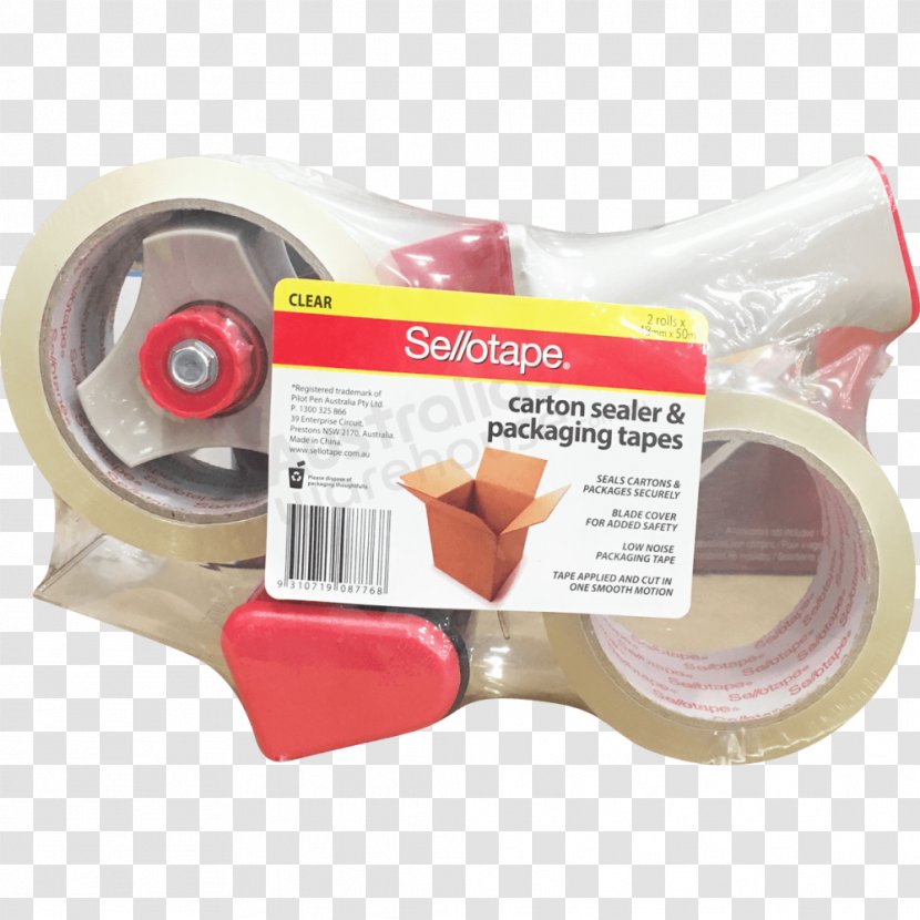 Sellotape Adhesive Tape Office Supplies Dispenser Box-sealing - Staples - Packing Transparent PNG