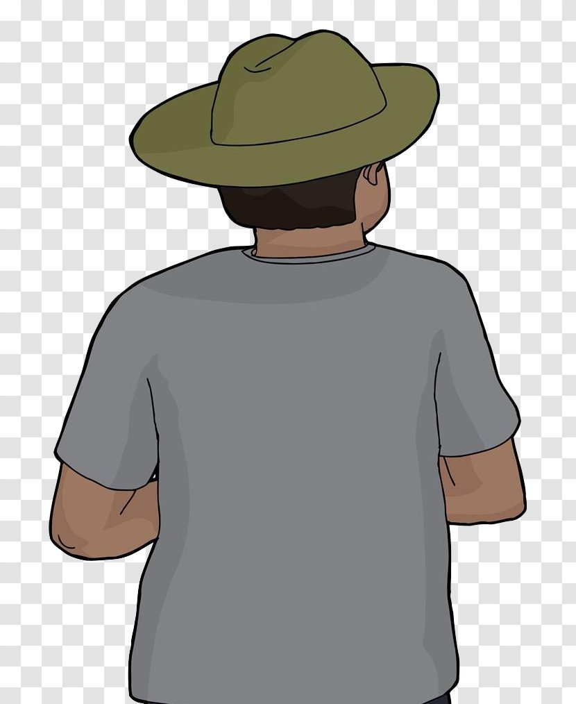 Fedora Cowboy Hat Illustration Boy The Man In Transparent Png - brick t shirt roblox hat fedora brick png clipart free